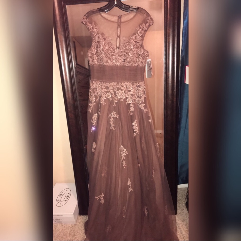 Ball Dress Brand New (MAUVE COLOR DRESS)